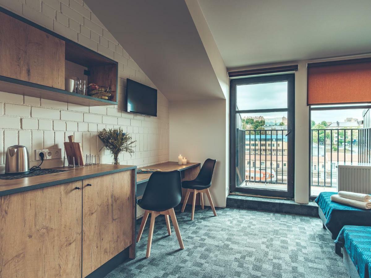 Self Check-In Hotel Railway Apartments VNO Chambre photo